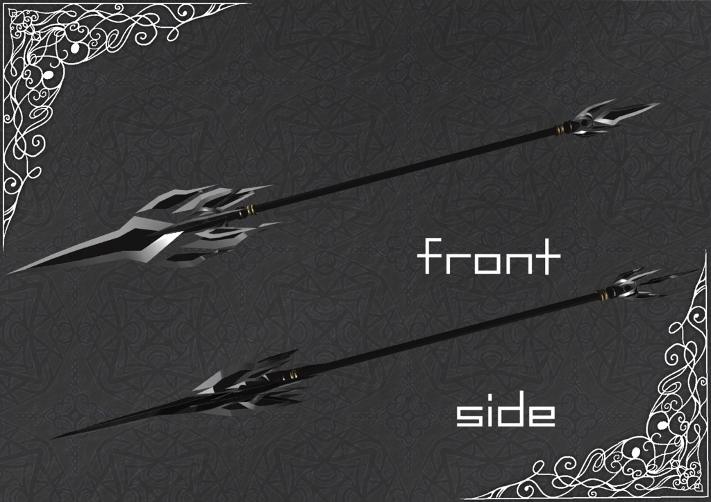 【オリジナル武器】RetroGrade(レトログライド)【投擲槍 刺突槍】