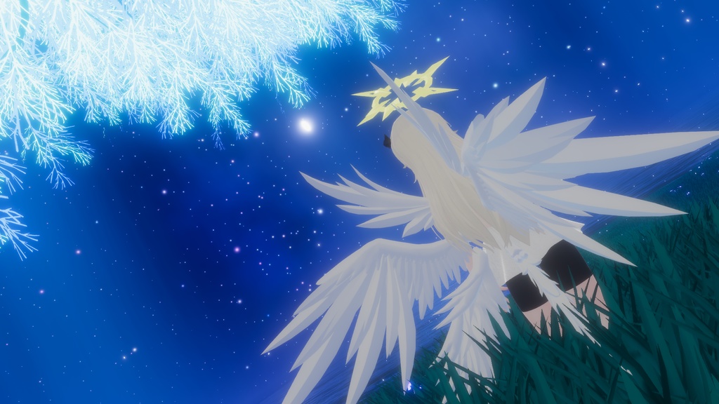 成長したネフィリムのネイ・ミルゼラピス(大人ver)【VRChat向けオリジナル3Dモデル(アバター)】