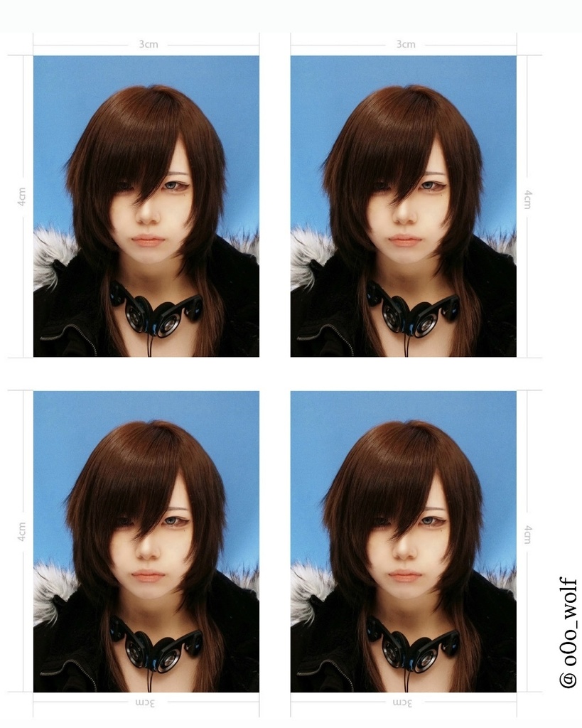 【For Overseas Customers Only】 ID Photo Style Portrait