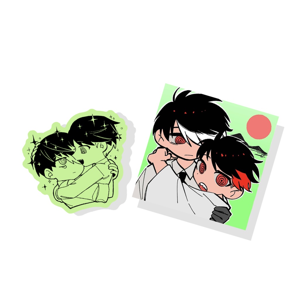 蓄光ステッカー〖大汐〗