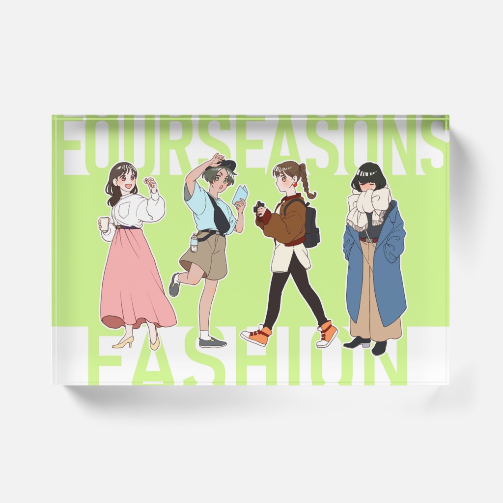 4seasonFASHIONアクリルブロック