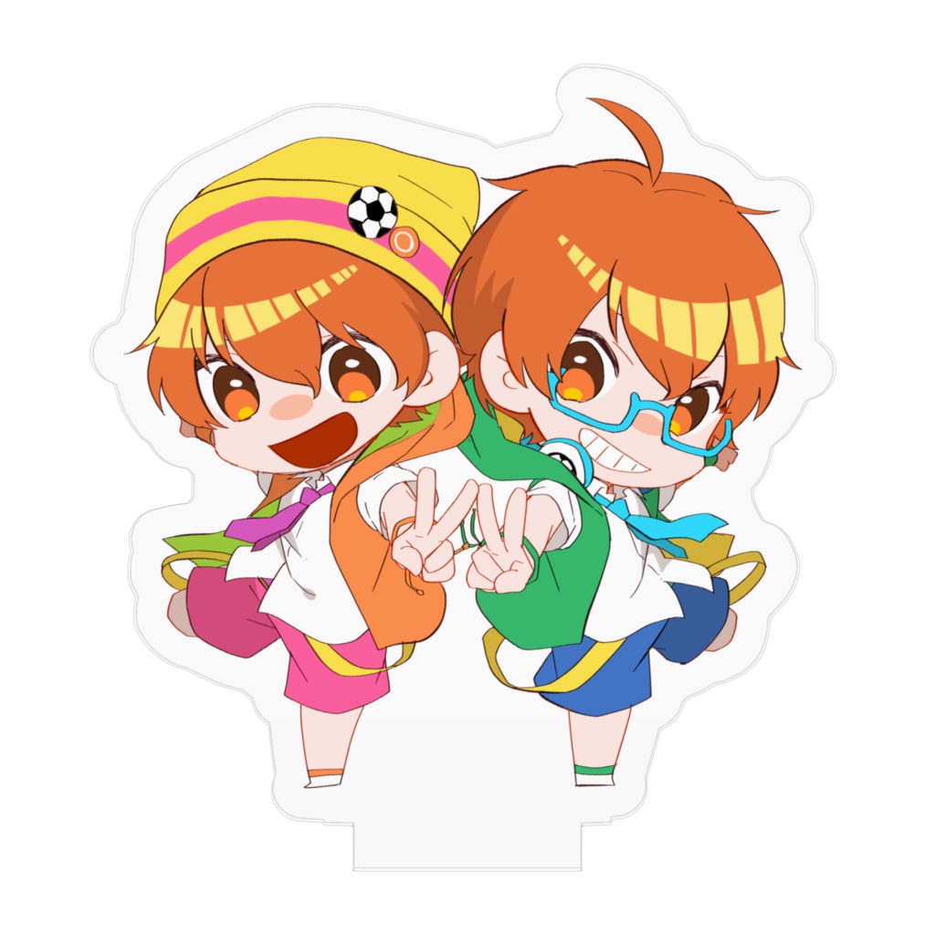 Wアクリルフィギュア