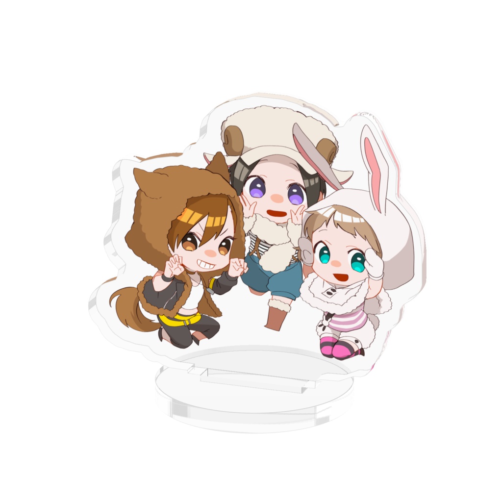 もふもふえんアクリルフィギュア