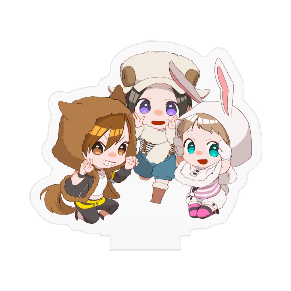 もふもふえんアクリルフィギュア