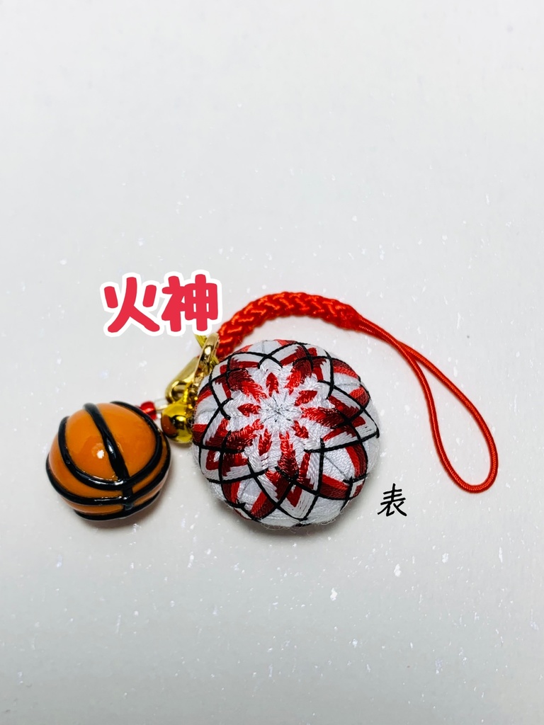 黒子のバスケ イメージミニ手毬 ストラップ