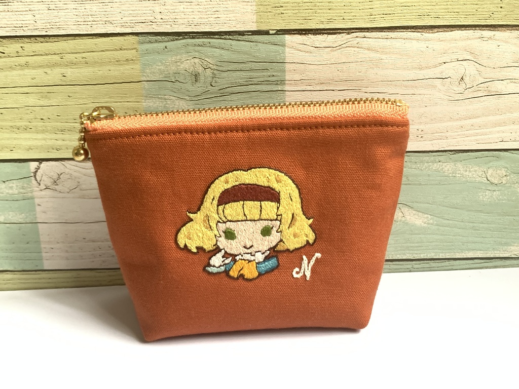テイルズオブジアビス 刺繍ポーチ