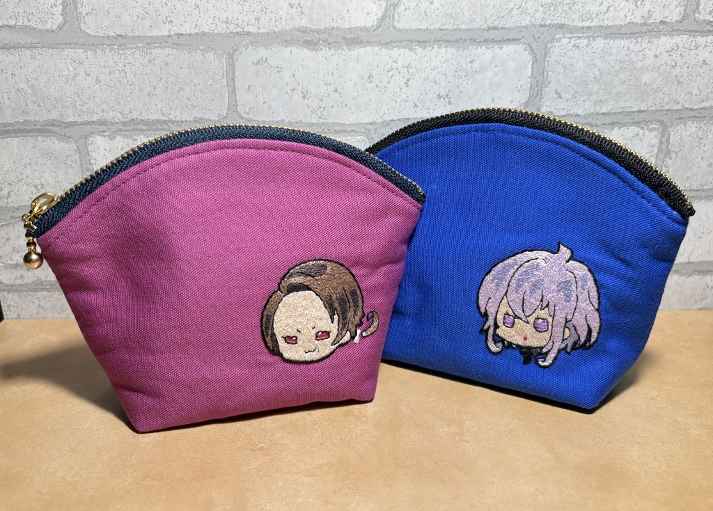 刀剣乱舞 刺繍ポーチ