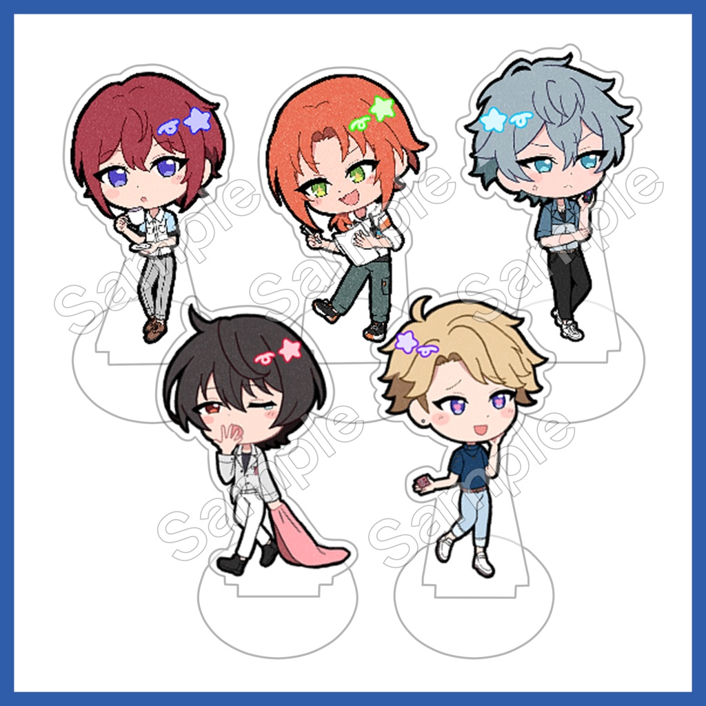 ミニアクリルスタンド　Knights