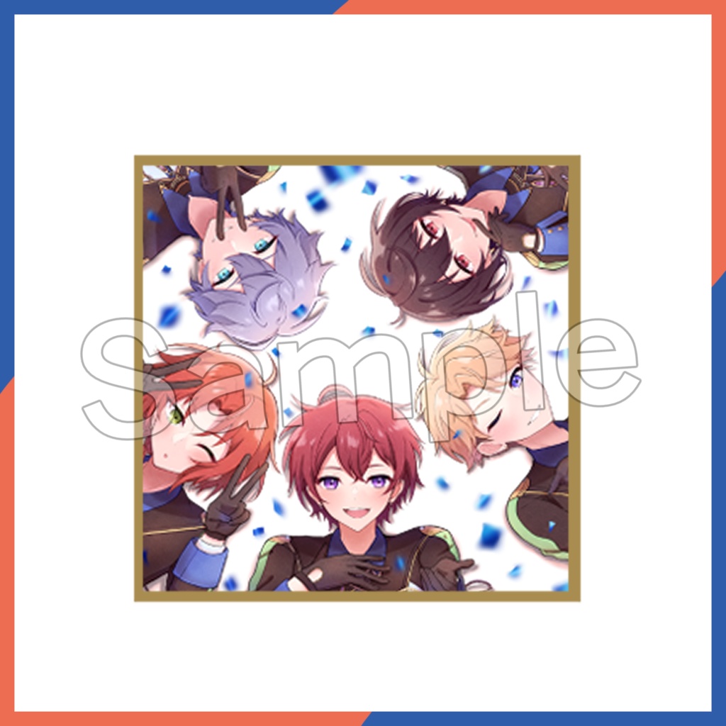 豆色紙　Knights