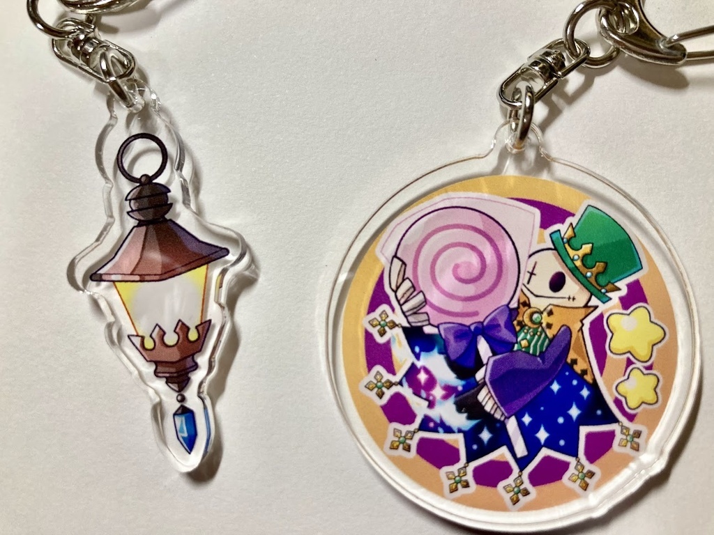 おばけのkeykey.アクリルキーホルダー Ver.飴ちゃん