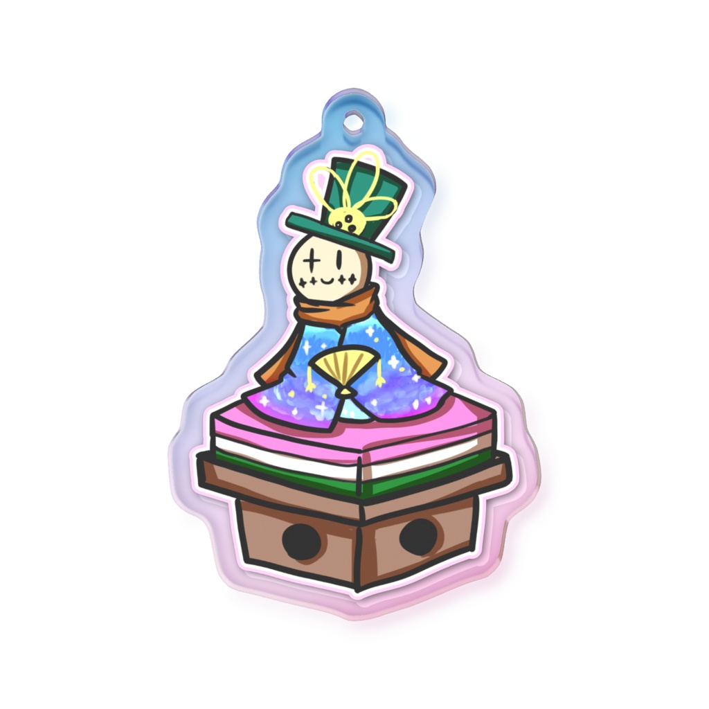 2026年度3月限定アクキー(オーロラ)