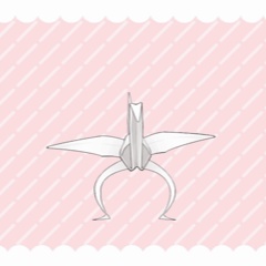愉快な鶴