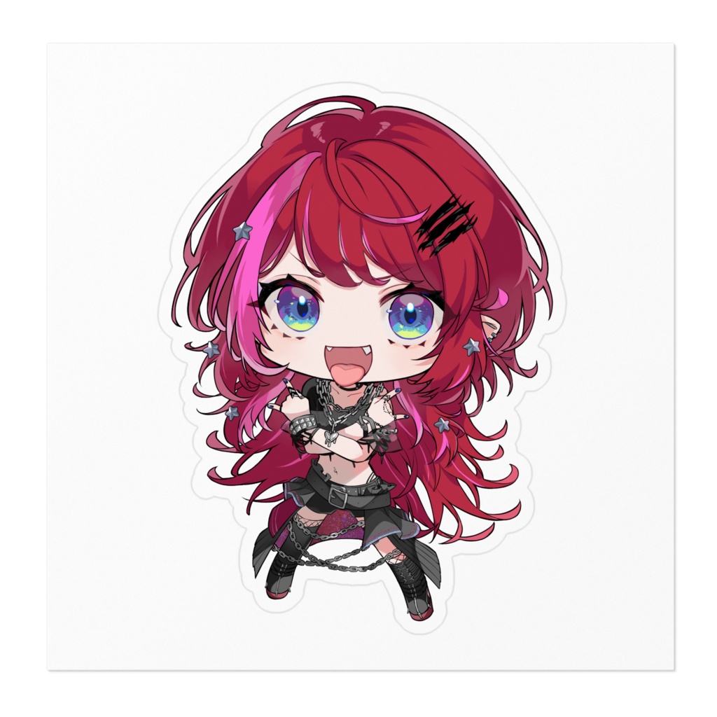 宙月ティラ Rock Hero ステッカー