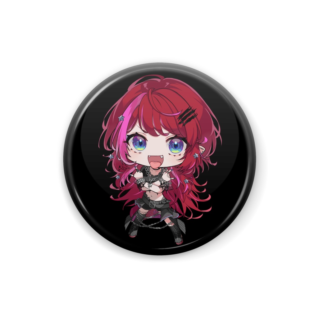 宙月ティラ Rock Hero 缶バッジ