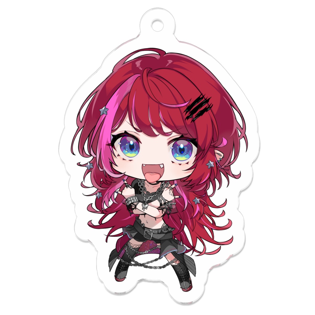 宙月ティラ Rock Hero アクリルキーホルダー