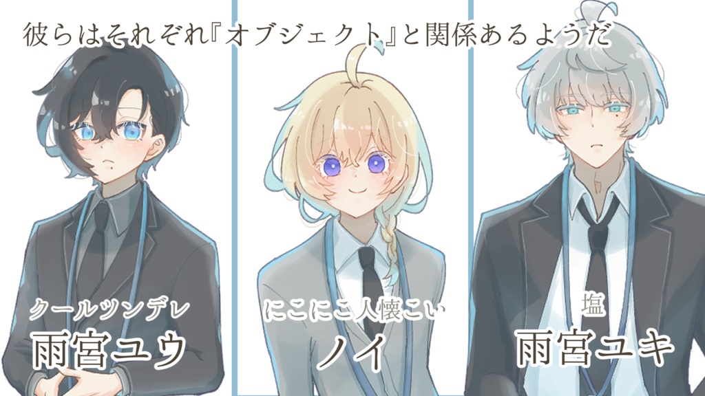 SCPライクなBLノベルゲーム【レプリカの調律】デモ版macOS