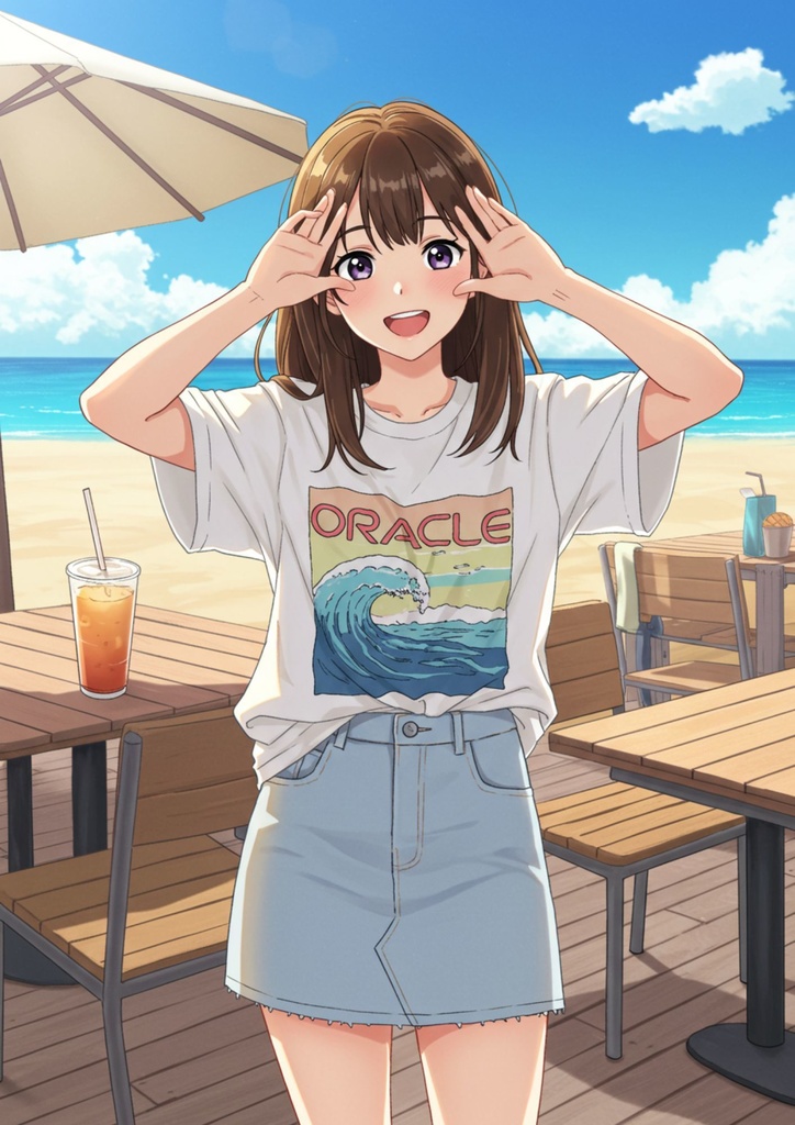 海が似合う都会育ちの美少女②