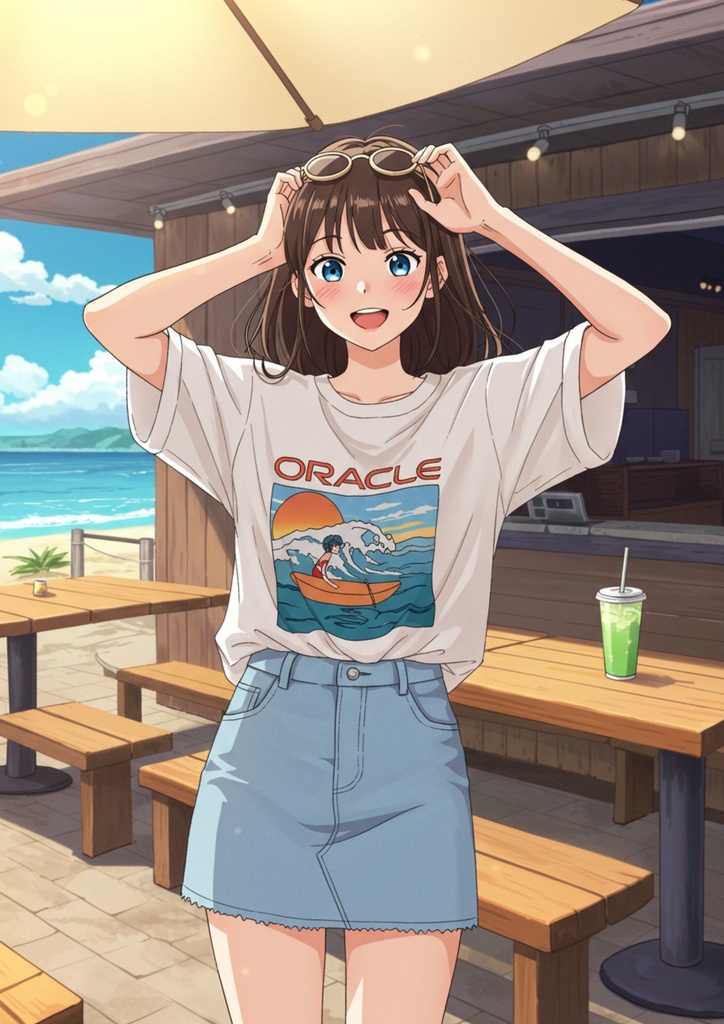 海が似合う都会育ちの美少女④