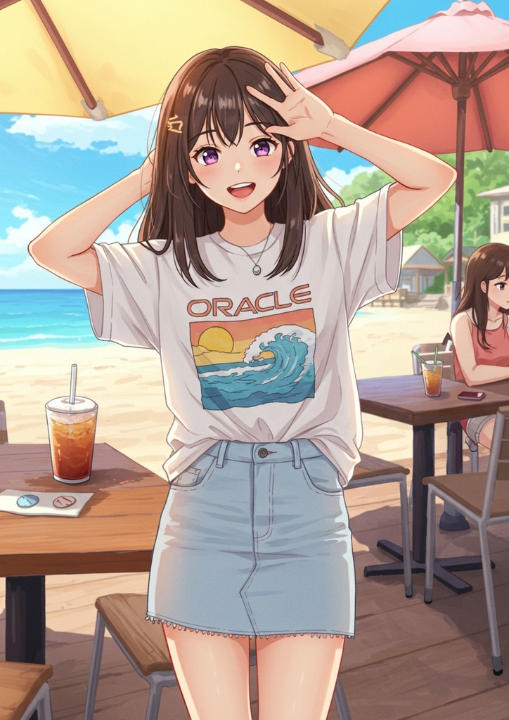 海が似合う都会育ちの美少女⑤