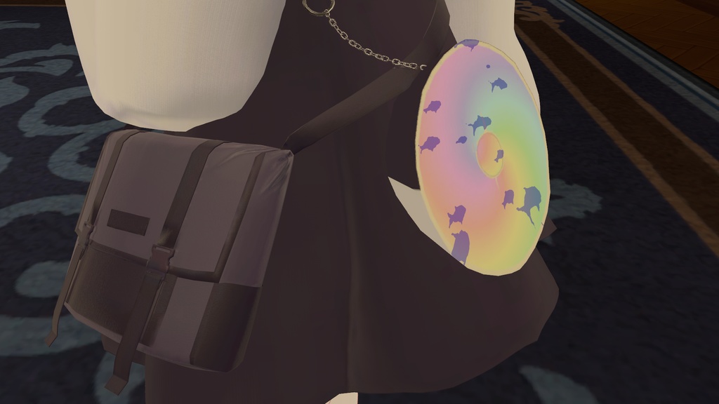 Waveflow fish ダグフィッシュアイ 目以外にも適用可能! Animated eye texture【6アバターマテリアル設定済み&非対応への導入サポート動画あり】