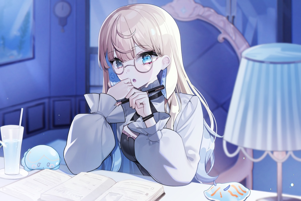 一周年記念　月背セレス　クリアファイル