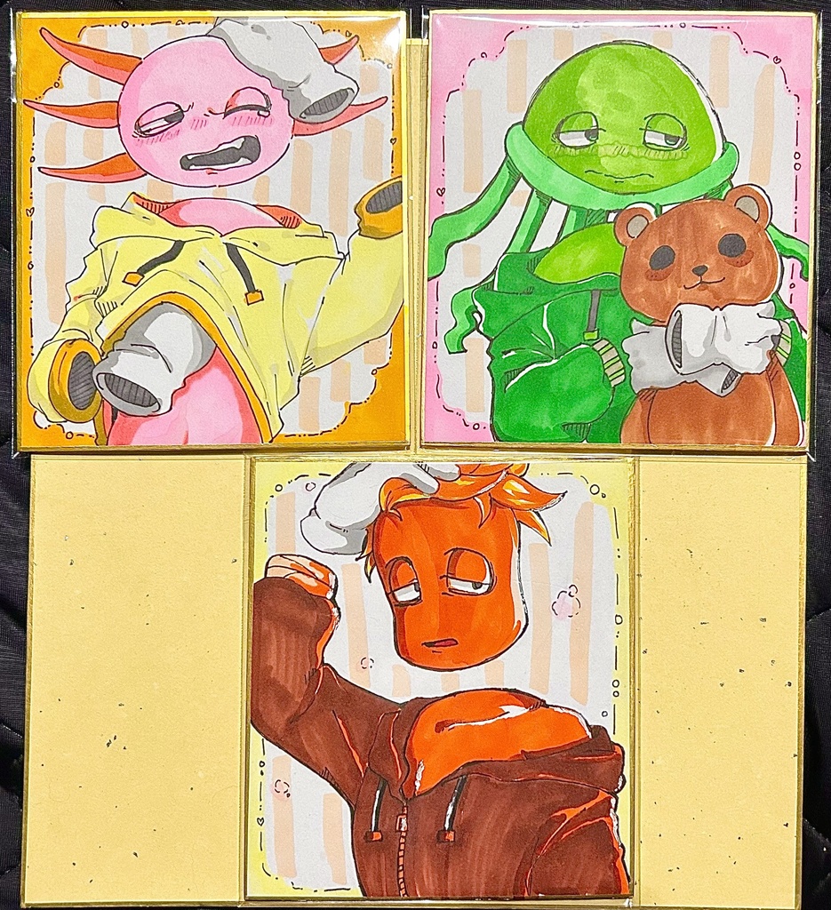 色紙【Mキニト.サム.ジェイド】