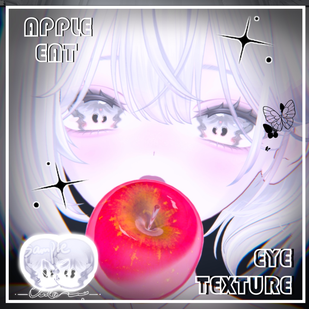 ❦ りんごを食べる❦ Eye Texture〖SHINANO〗 