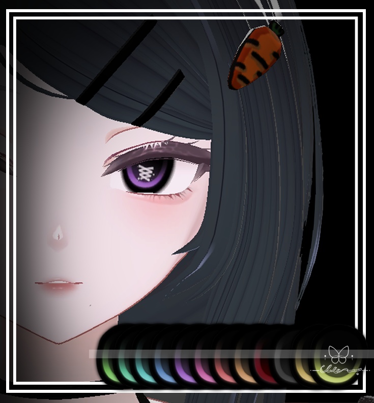 〖無料/Free〗❦レトロ リボン❦ Eye Texture〖Milltina〗