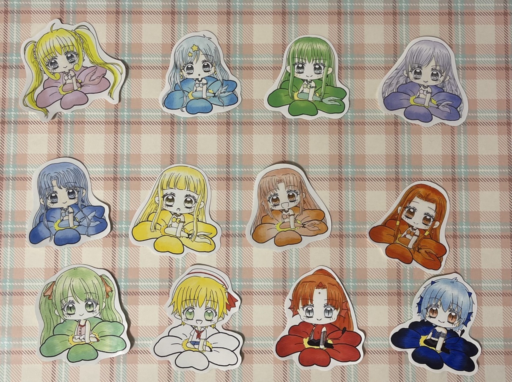 ぴちぴちピッチ ランダムステッカー6枚入