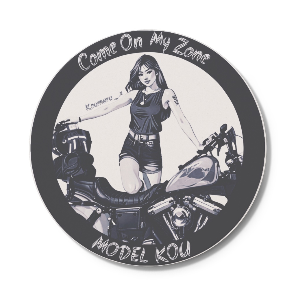 Model Kou コースター