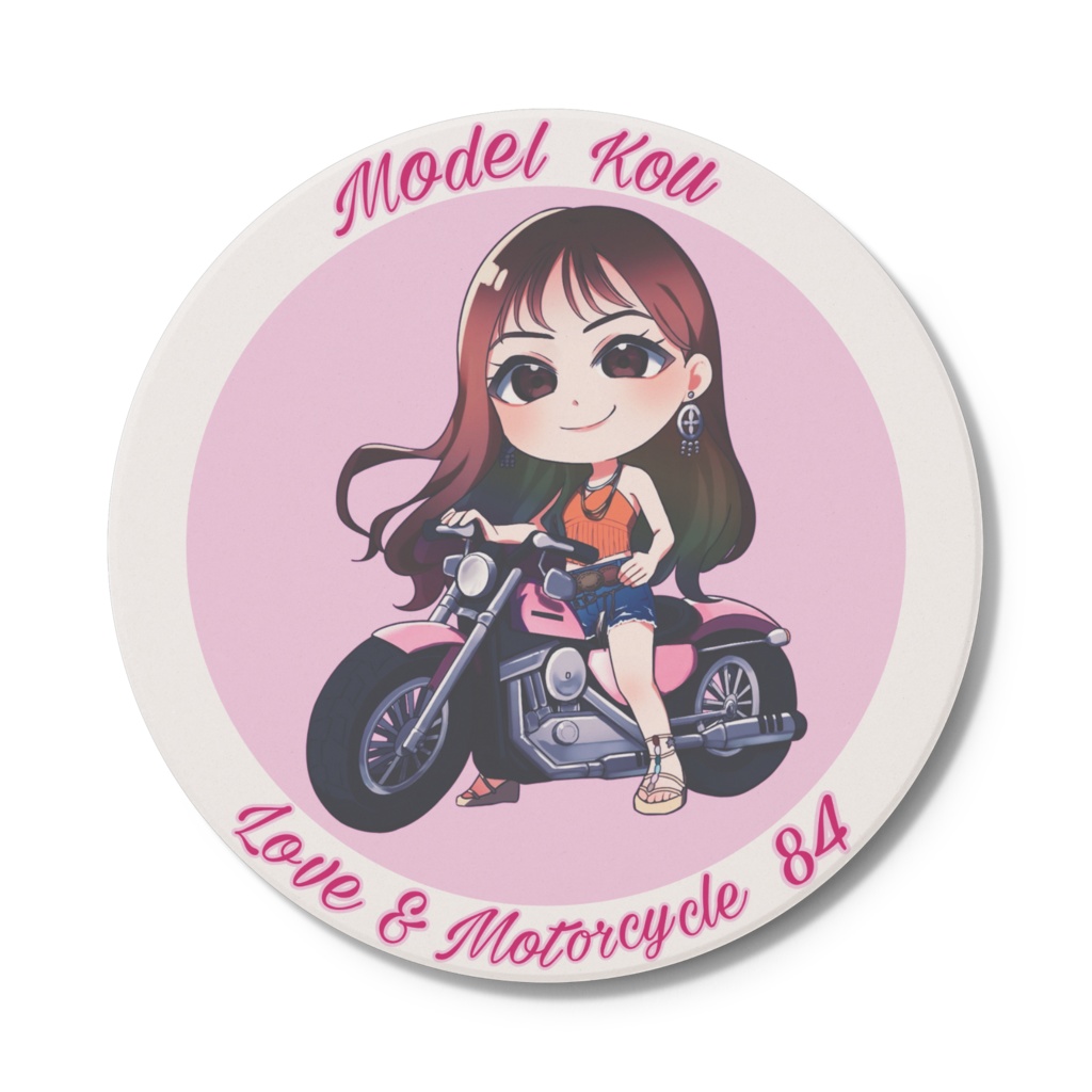 Model Kou キャラコースター