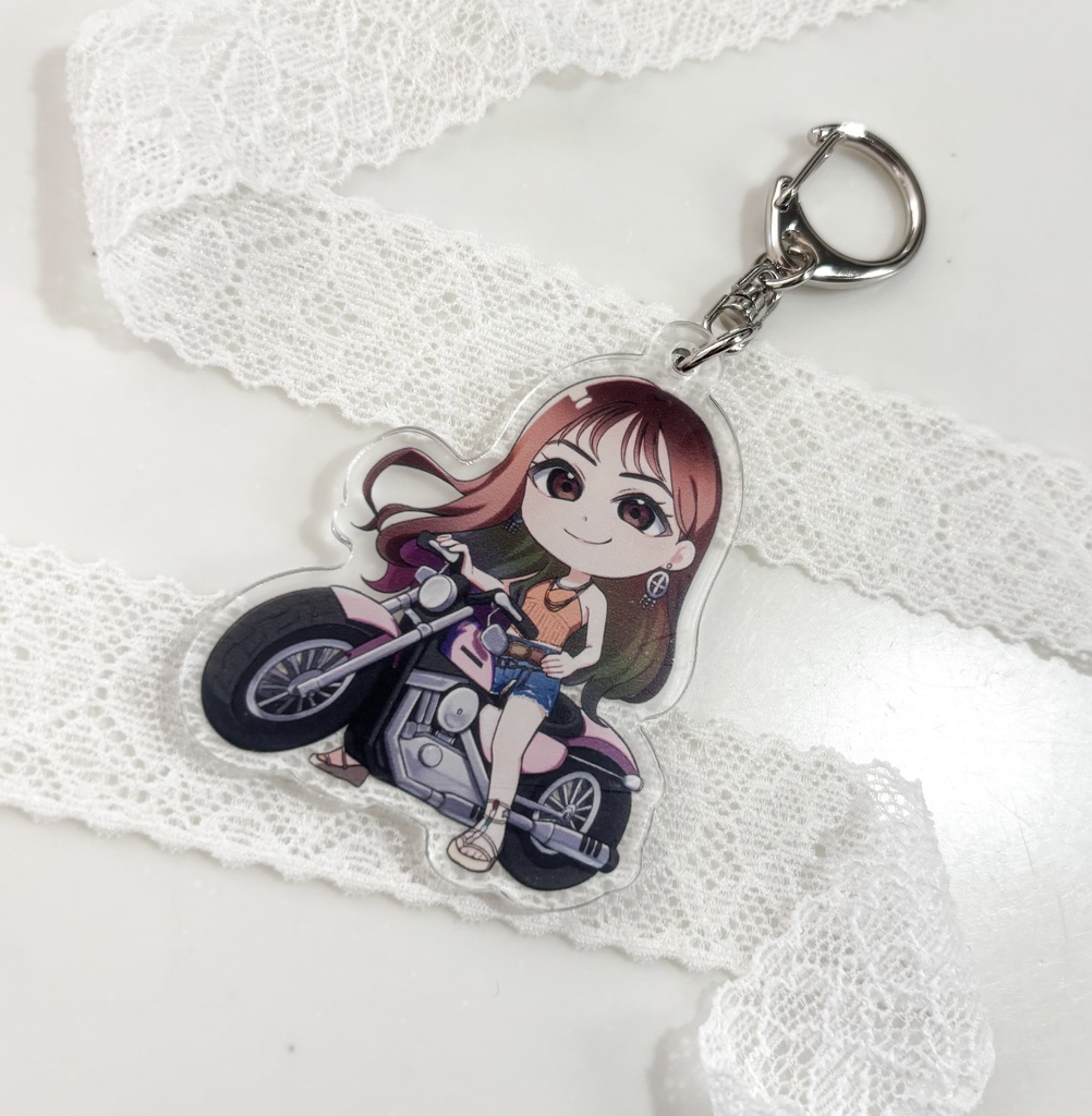 Model Kou キャラアクリルキーホルダー