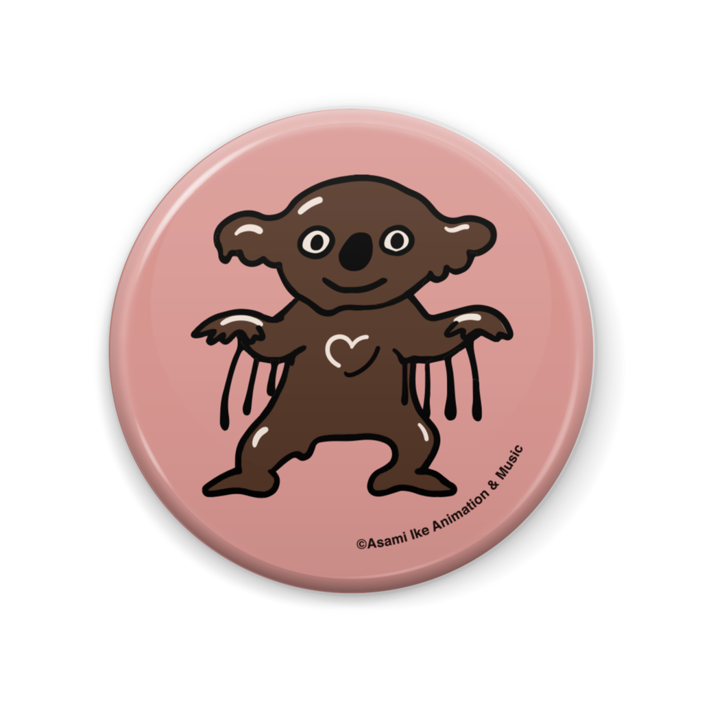 CHOKOALA CAN BADGE