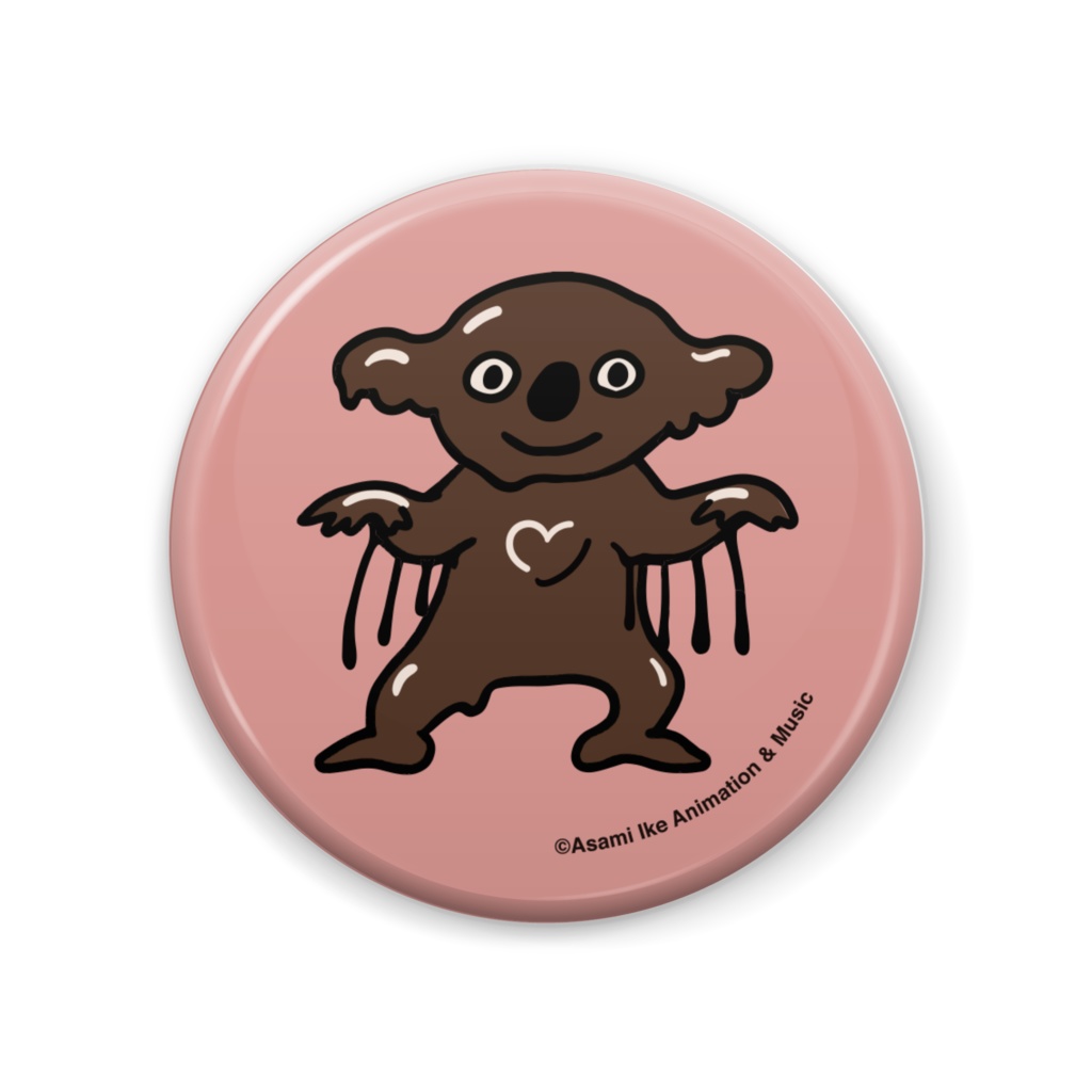 CHOKOALA CAN BADGE