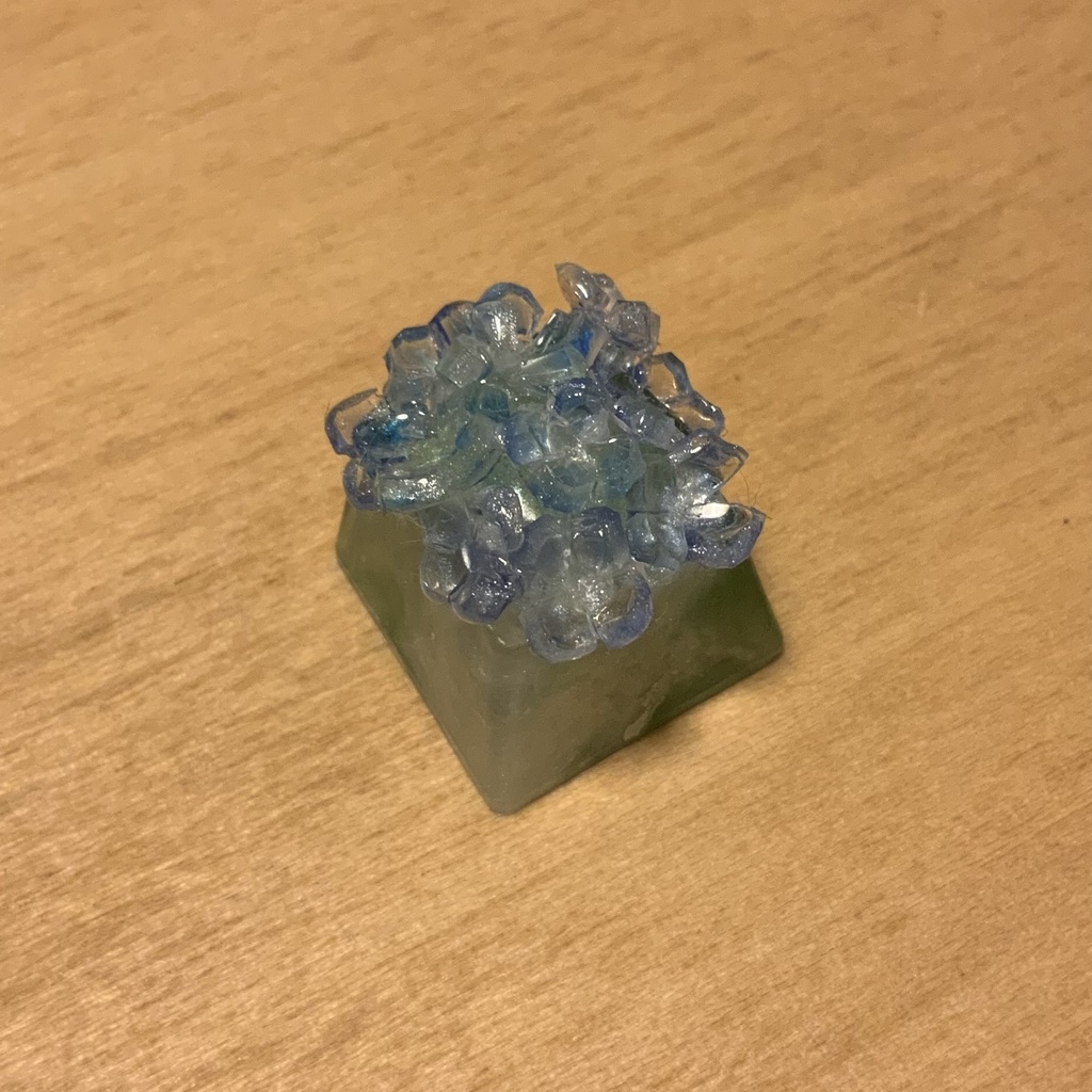 紫陽花キーキャップ hydrangea