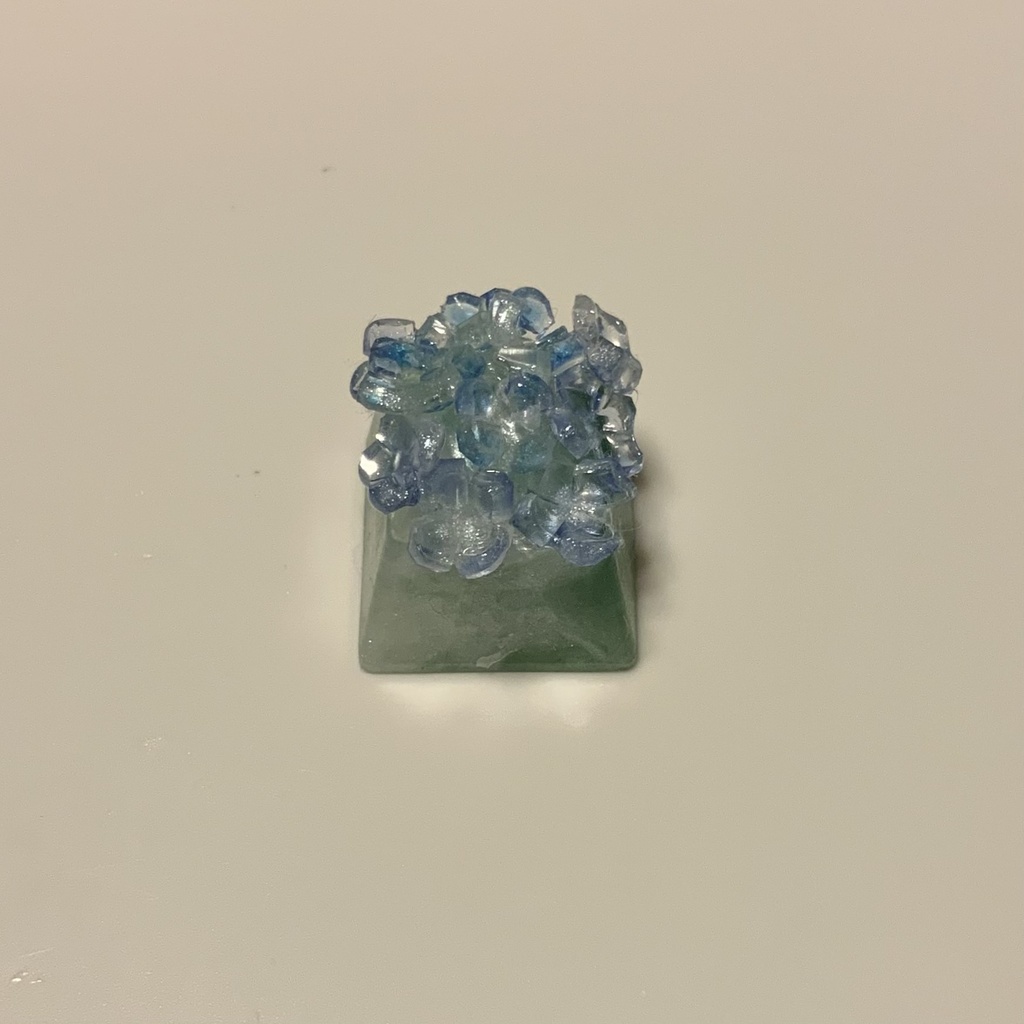 紫陽花キーキャップ hydrangea