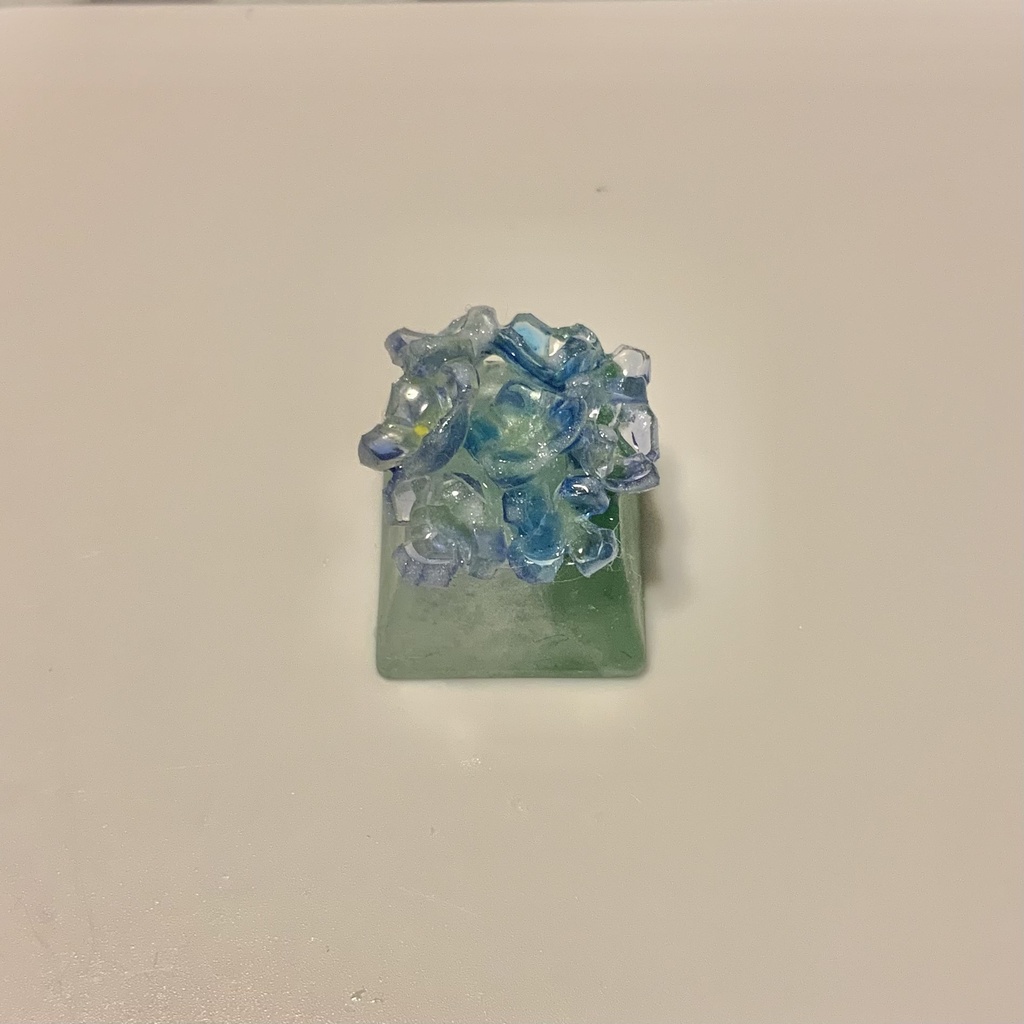 紫陽花キーキャップ hydrangea