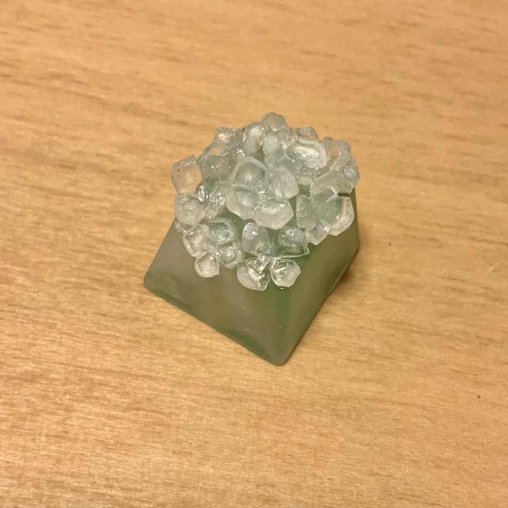 紫陽花キーキャップ hydrangea