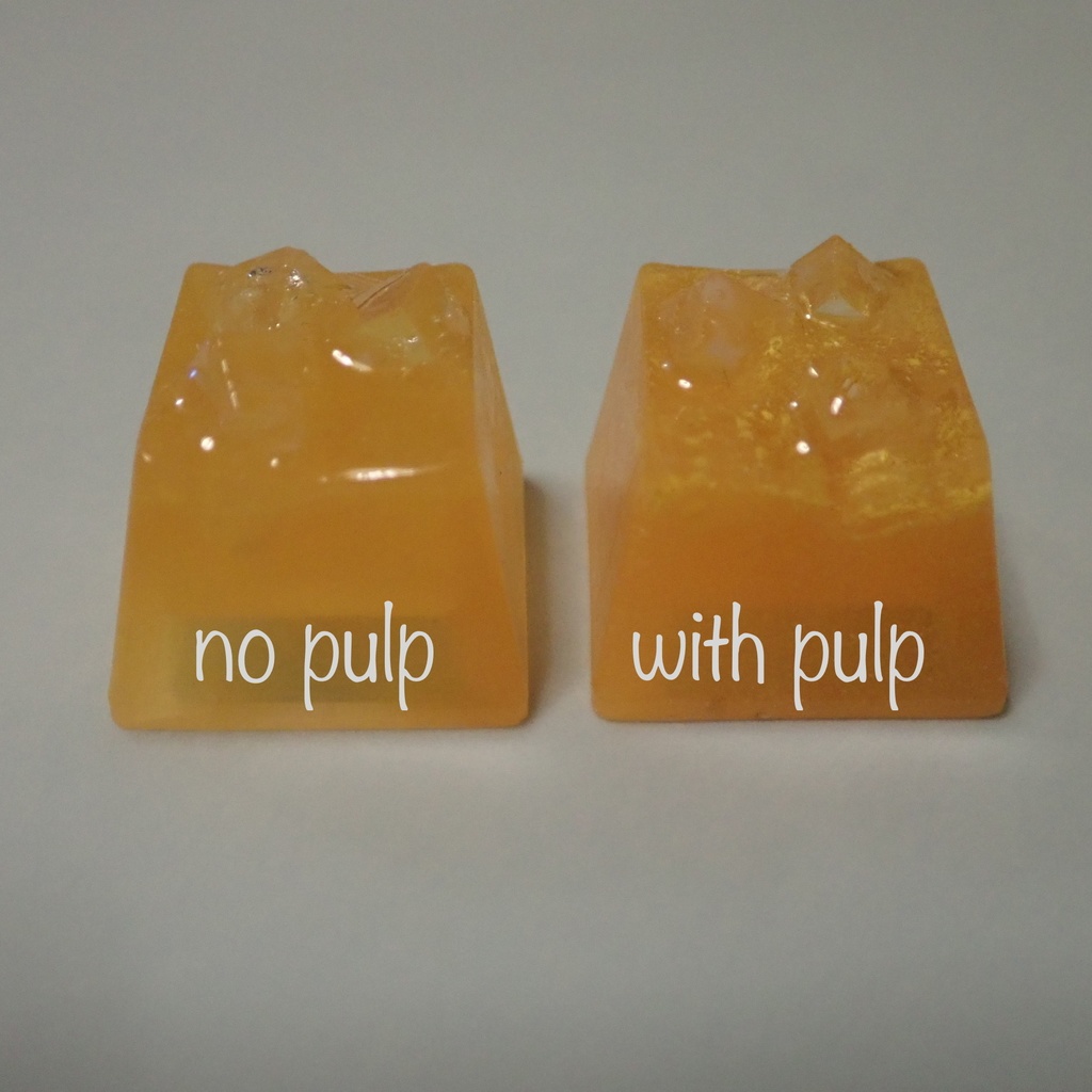 オレンジジュースのキーキャップ OJ Keycap