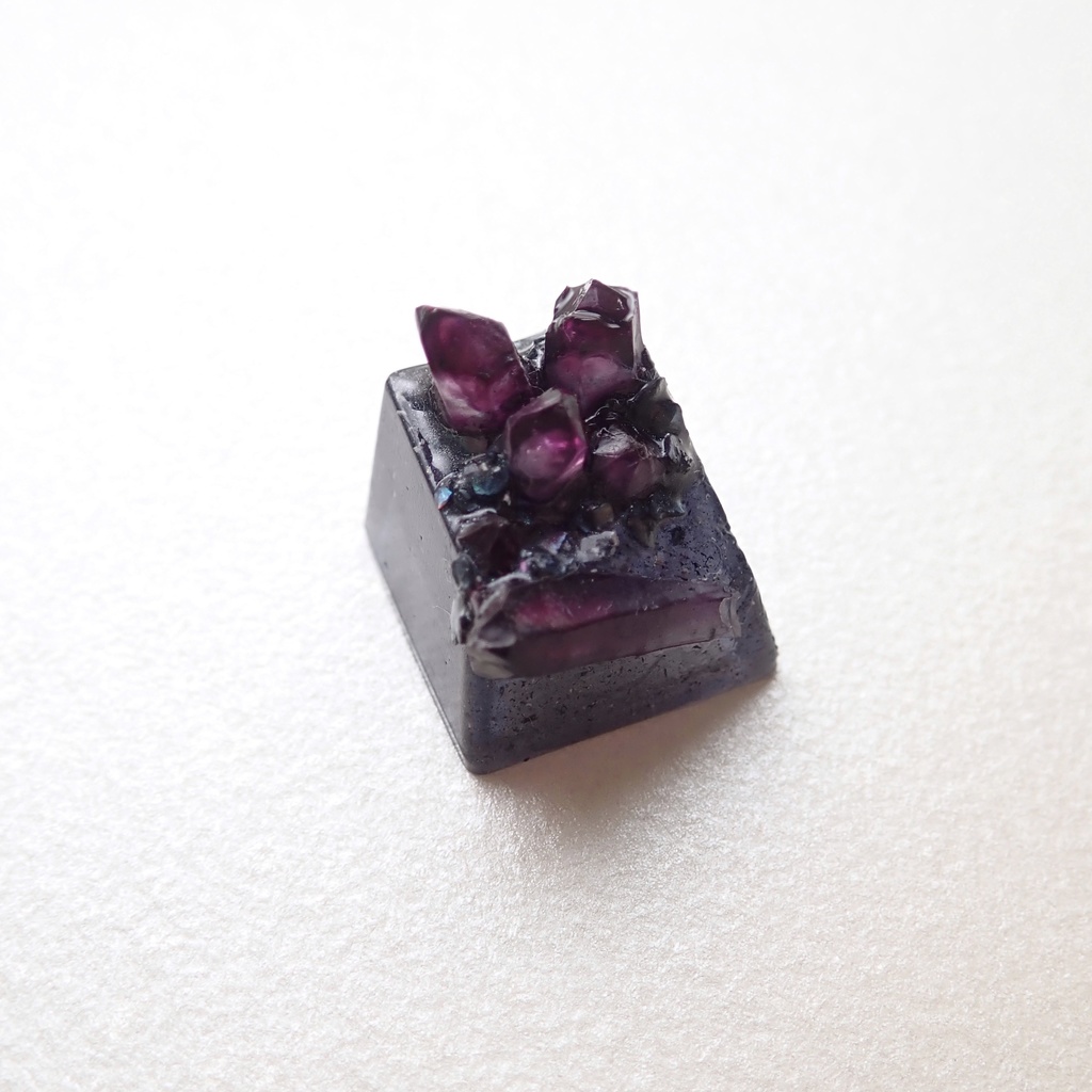 アメジストのキーキャップ   Amethyst Keycap