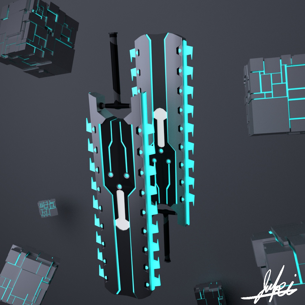 MCN-1521 (VRchat想定武器モデル)