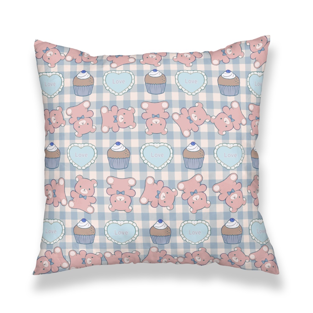 スイーツクマちゃん(クッションカバー)