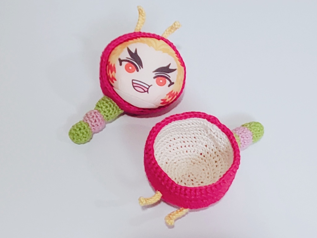 虫さんの抜け殻 (ﾌｰｼｬﾋﾟﾝｸ)