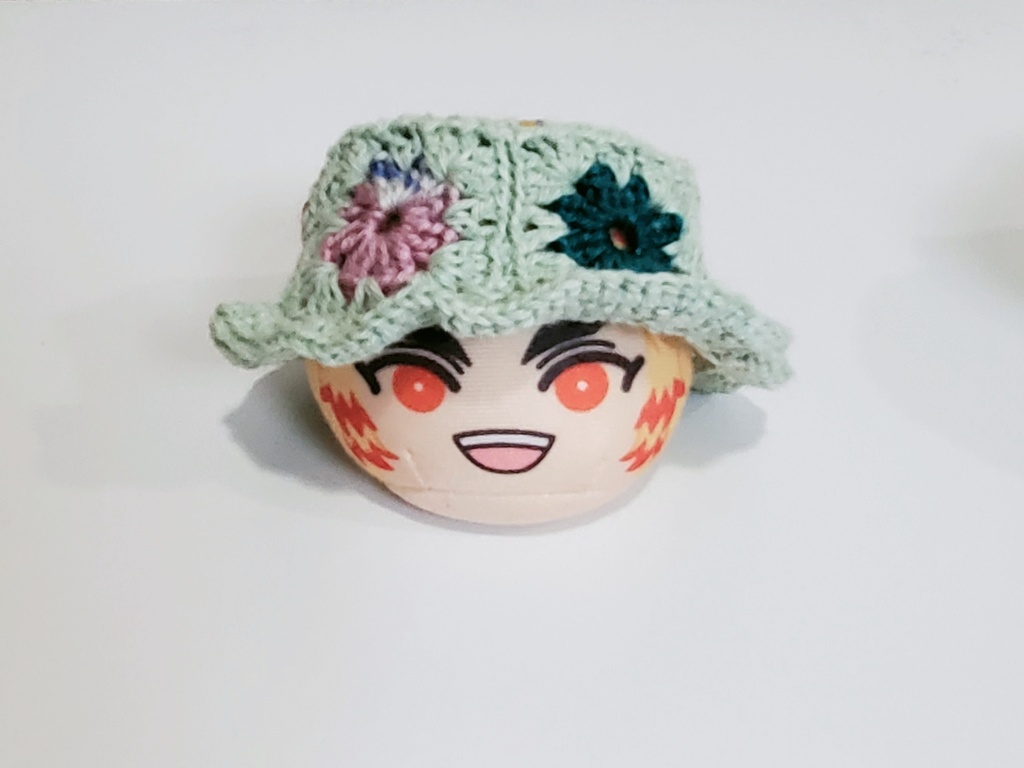 クロッシェハット (グリーン)