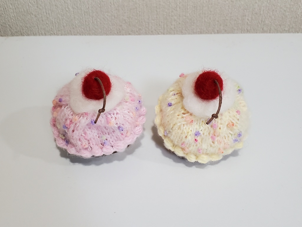 カップケーキなお帽子(おまんじゅうサイズ)