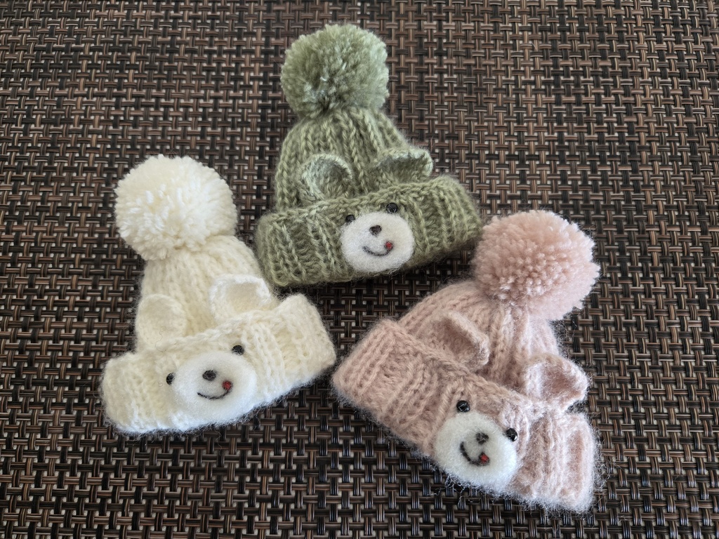 クマちゃん🐻️ニットキャップ