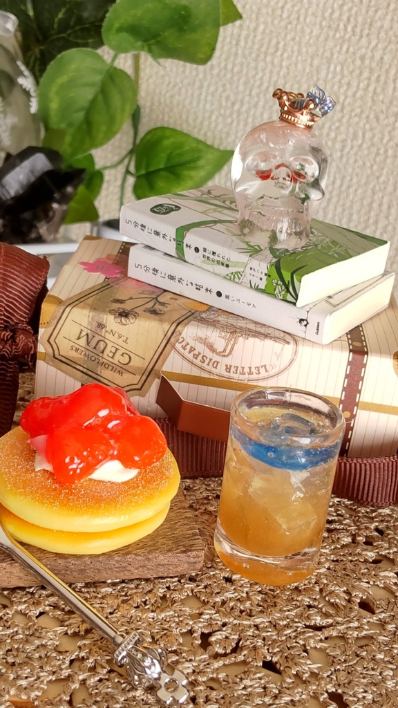 【お値段改定🪄】1/3ドールサイズ★ミニチュアドリンク(4種類)🍹カラフルで爽やかな、涼しげなドリンクはいかがですか✨