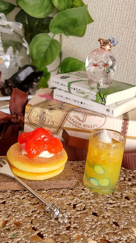 【お値段改定🪄】1/3ドールサイズ★ミニチュアドリンク(4種類)🍹カラフルで爽やかな、涼しげなドリンクはいかがですか✨