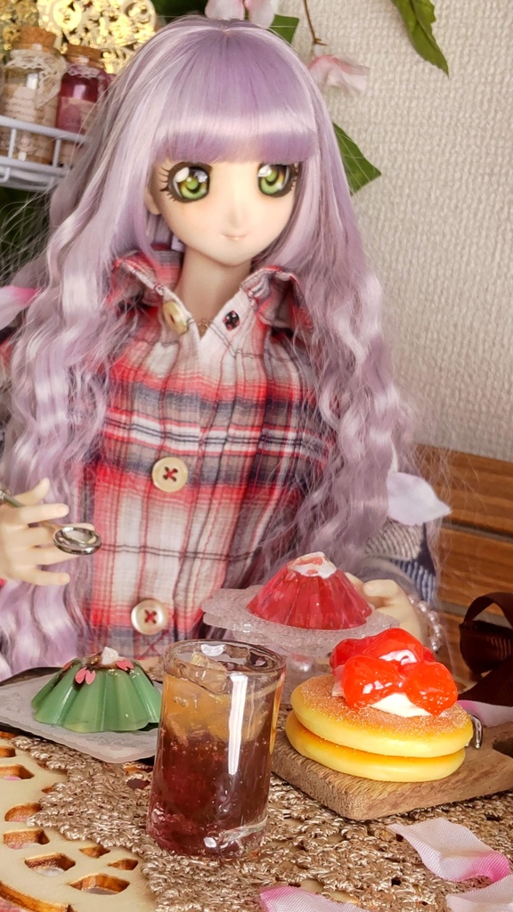 【お値段改定🪄】1/3ドールサイズ★ミニチュアドリンク(4種類)🍹カラフルで爽やかな、涼しげなドリンクはいかがですか✨