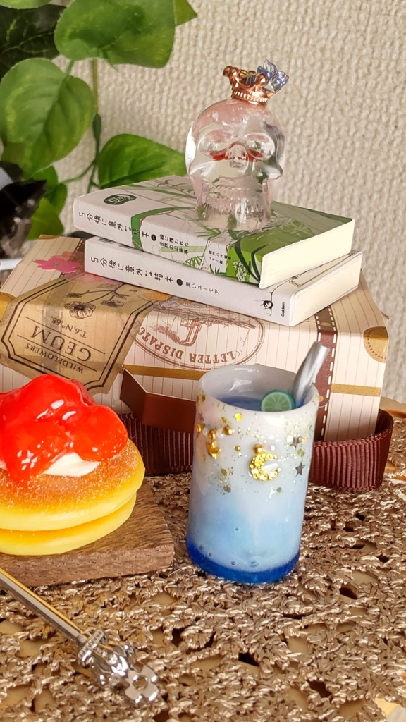 【お値段改定🪄】1/3ドールサイズ★ミニチュアドリンク(4種類)🍹カラフルで爽やかな、涼しげなドリンクはいかがですか✨